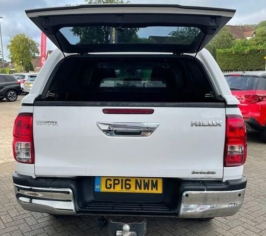 2016 Toyota Hilux Invincible with Canopy full