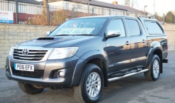 2016 Toyota Hilux Invincible D4D with Canopy full