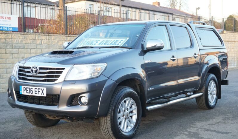 2016 Toyota Hilux Invincible D4D with Canopy full