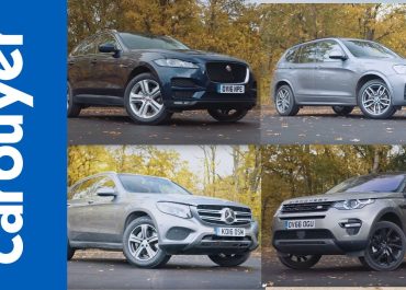 Jaguar F-Pace v BMW X3 v Mercedes GLC v Land Rover Discovery Sport - Carbuyer