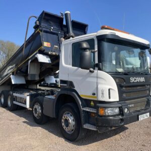 2017 Scania P410 8X4 Euro 6 Steel Tipper – EF66FWJ