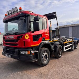 2015 SCANIA P410 HOOKLOADER