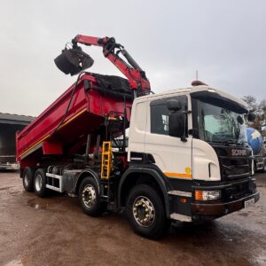 2015 SCANIA P410 TIPPER GRAB