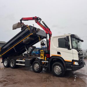2018 SCANIA P410XT TIPPER GRAB