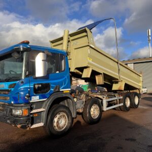 2017 SCANIA P410 TIPPER