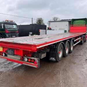 2014 SDC 45FT FLAT TRAILER