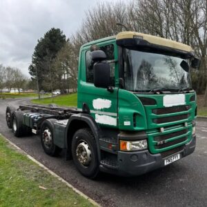 2015 Scania P370 8X2 Chassis Cab Rear Lift/Steer Auto Add Blue Euro 6 - FN15FYY