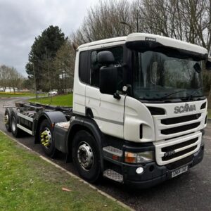 2014 Scania P370 8X2 Chassis Cab Rear Lift/Steer Auto Add Blue Euro 6 - SN64UAE