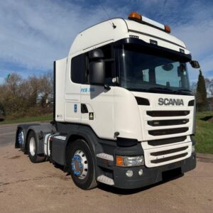2018 Scania R450 Double Sleeper Cab 6X2 Tag Axle Tractor Unit - PX18JWA