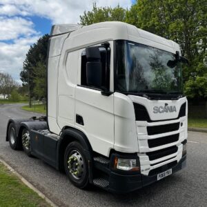2018 Scania R450 6X2 Tractor Unit 6x2 Mid Lift Axle Fixed 5th Wheel Auto - PO68YKV