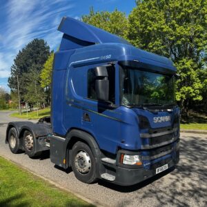 2018 Scania G450 6X2 Tractor Unit 6x2 Mid Lift Axle Fixed 5th Wheel Auto - BF68DDU