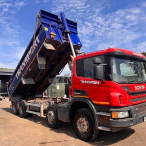 2017 SCANIA P410 TIPPER