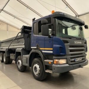 2012 Scania P400 8x4 Day Cab Steel Tipper Double Drive Manual - MF12NZN