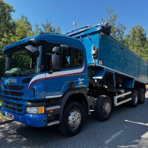 2017 Scania P410 8X4 Auto Gear Small Turbo Bulk Tipper - SN17WDZ