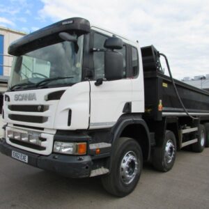 2012 Scania P400 8X4 Steel Body Double Drive Tipper Truck - EX62EXE