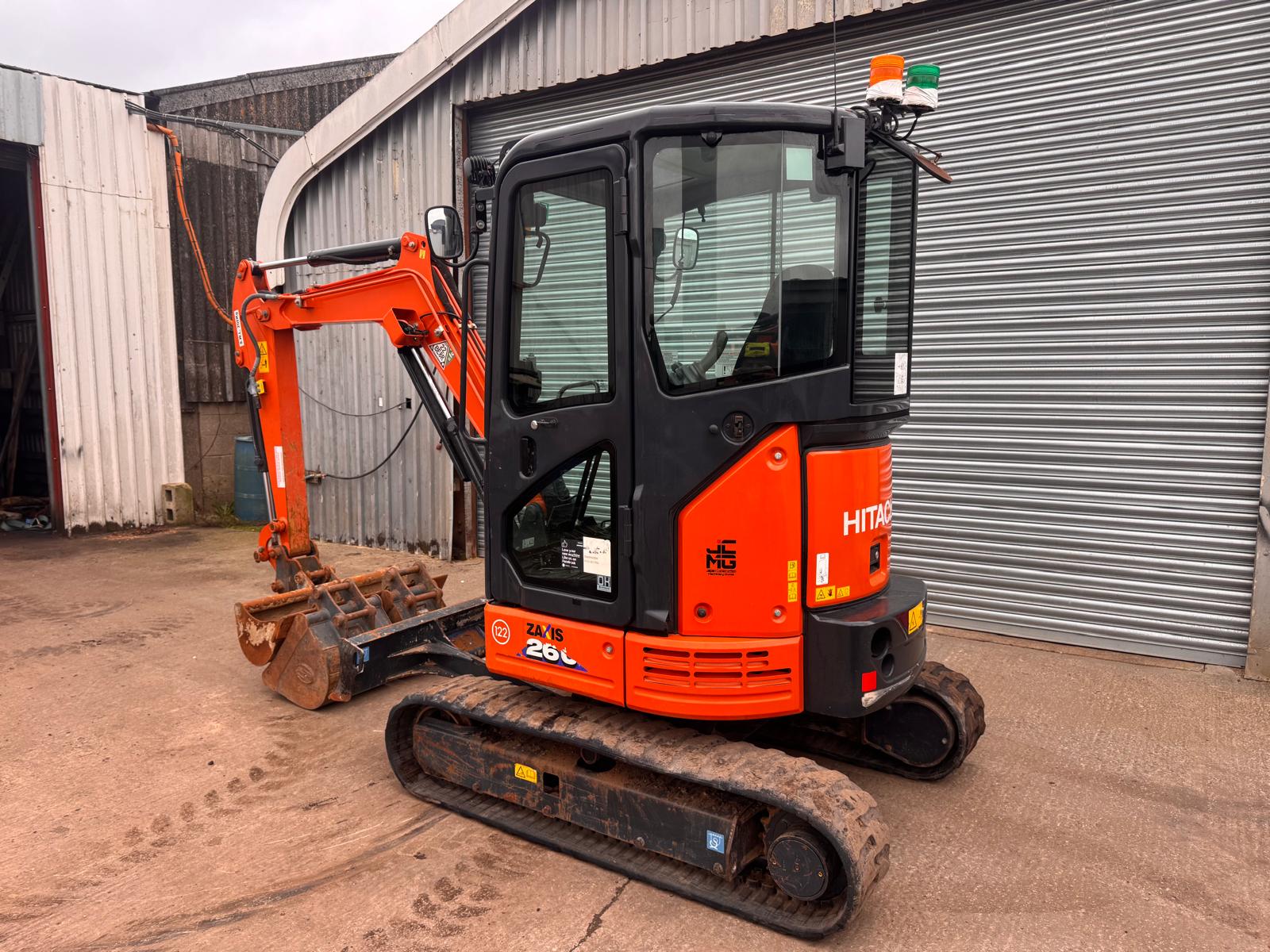2023 HITACHI ZX26U-6 EXCAVATOR - Image 3