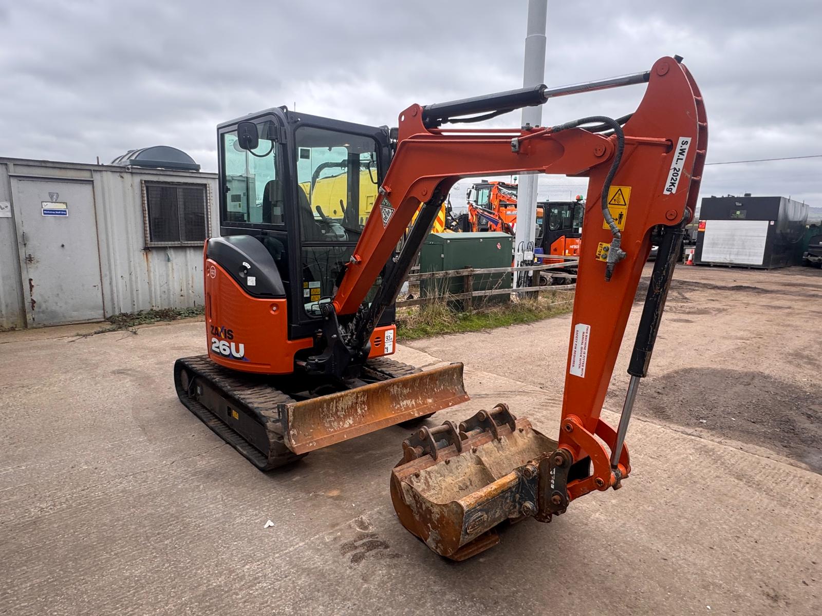 2023 HITACHI ZX26U-6 EXCAVATOR - Image 6
