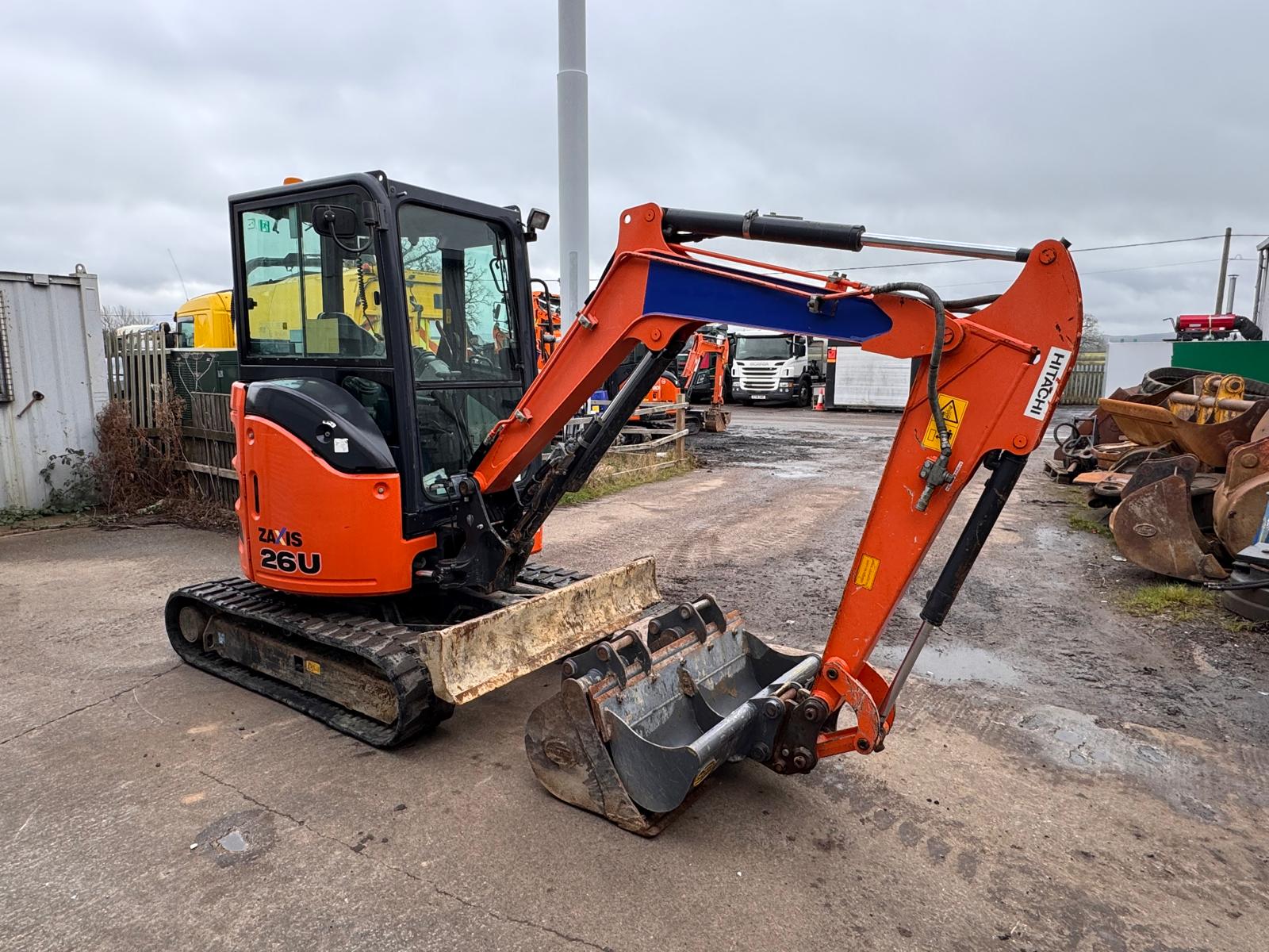 2017 HITACHI ZX26U-5A EXCAVATOR - Image 5
