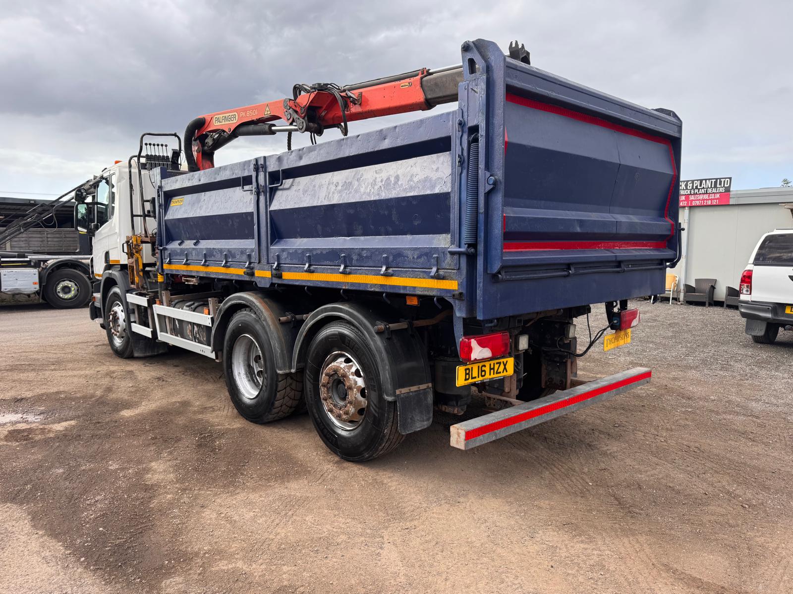 2016 SCANIA P280 TIPPER GRAB - Image 15