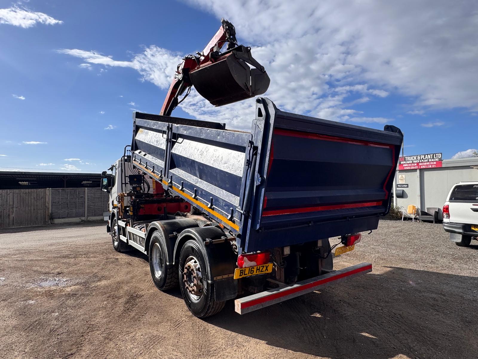 2016 SCANIA P280 TIPPER GRAB - Image 22