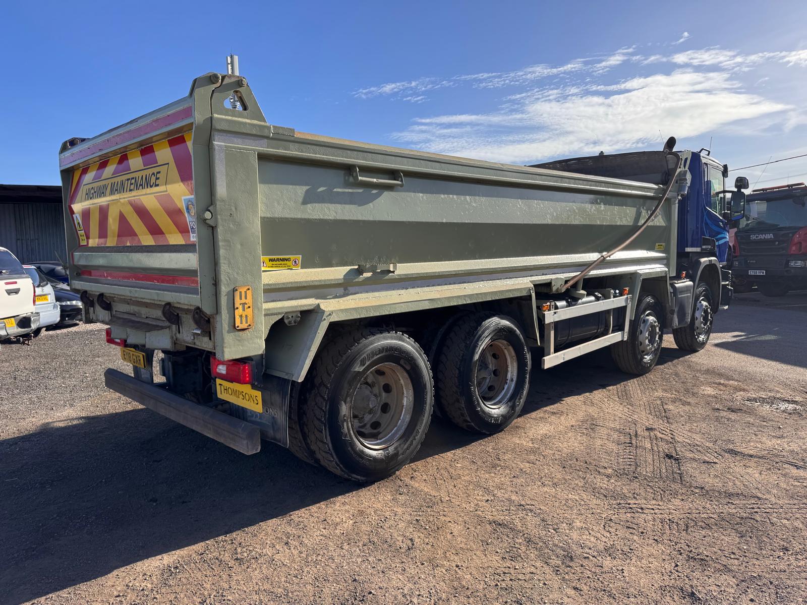 2018 SCANIA P410 TIPPER - Image 8