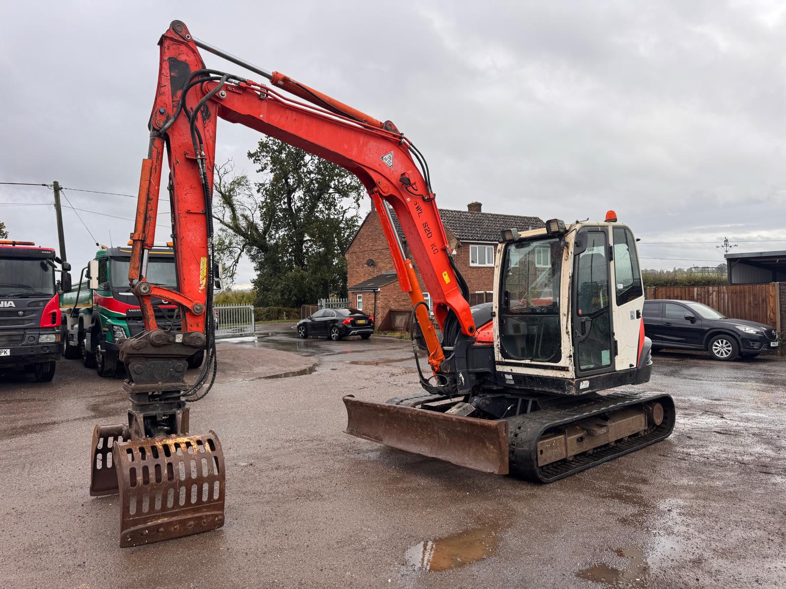 2012 KUBOTA KX080-3 EXCAVATOR - Image 2