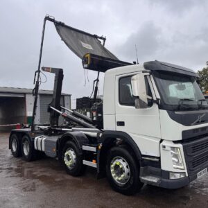 2018 VOLVO FM410 HOOK LOADER